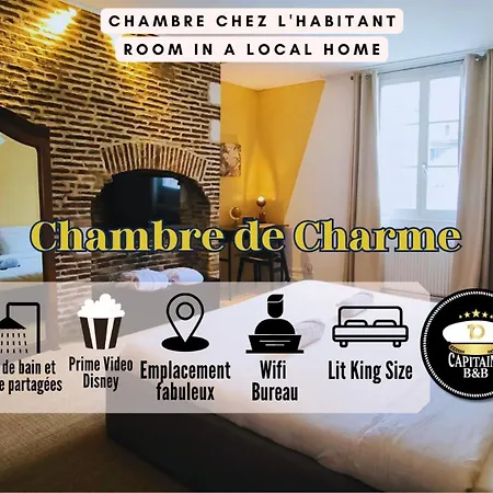 Privee Confort Charme Hypercentre Δωμάτια σε οικογενειακή κατοικία
